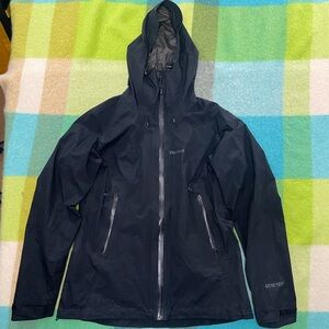 Marmot Eclipse Black Waterproof GORE-TEX Full Zip Jacket Women’s
